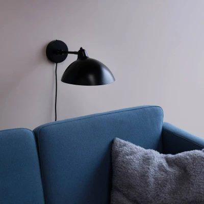 Afbeelding van Futura wandlamp zwart