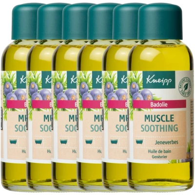 Afbeelding van 6x Kneipp Badolie Muscle Soothing Jeneverbes 100 ml
