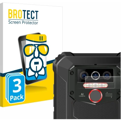 Afbeelding van BROTECT Screenprotector voor Oukitel WP5 (ALLEEN Camera Lens) Folie Beschermfolie Beschermglas transparant (3 Stuks)