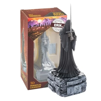 Afbeelding van Grupo Erik Perpetual Kalender 3D The Lord Of Rings Desktop Bureaukalender Home Office Dekoration