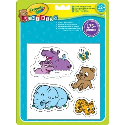 Afbeelding van Crayola Mini Stickers Dieren