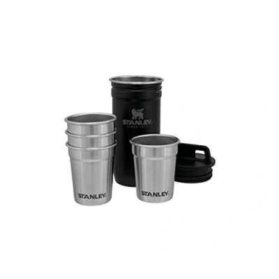 Afbeelding van Shotglaasjesset Stanley Adventure Matte Black (5 delig)