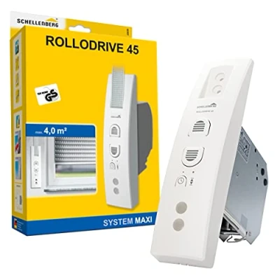 Afbeelding van Schellenberg 22638 elektrische rolluik bandopwinder RolloDrive 45, wit