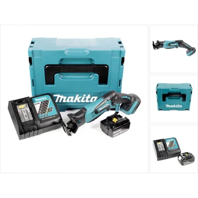 Afbeelding van Makita DJR 183 RF1J accu Reciprozaag 18V + 1x 3.0Ah lader Makpac