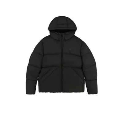 Afbeelding van Champion Rochester Icons Hooded Jacket Winterjas, Heren, Maat: Large, Black