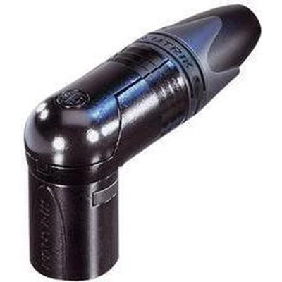 Afbeelding van Neutrik NC7MRX B XLR connector Stekker, haaks Aantal polen: 7 Zwart 1 stuk(s)