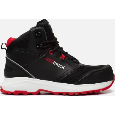 Afbeelding van Werkschoenen Sneakers Merk: Redbrick Model: Pulse hoog Zwart S3 ESD