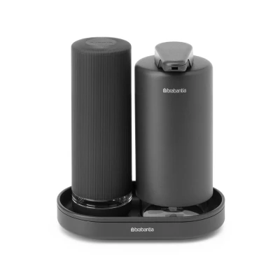 Afbeelding van Brabantia SinkStyle zeepdispenser set Middengrijs