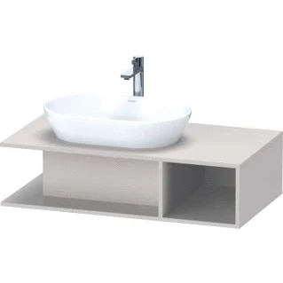 Afbeelding van Duravit D Neo wastafelonderkast 100x26x55cm Taupe Mat
