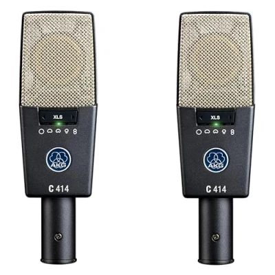 Afbeelding van AKG C 414 XLS ST condensator studiomicrofoon matched set