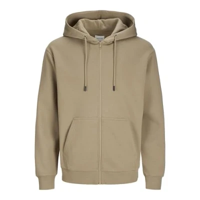 Afbeelding van Jack &amp; Jones Jjebradley ZIP HOOD Sweater met rits, Heren, Maat: Medium, Coriander