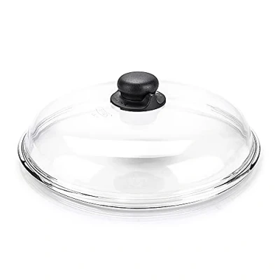 Afbeelding van Moneta Borosilicaatdeksel gebogen 20 cm, glas, wit