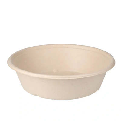 Afbeelding van 160x BIO Saladebowl suikerriet 900ml bruin