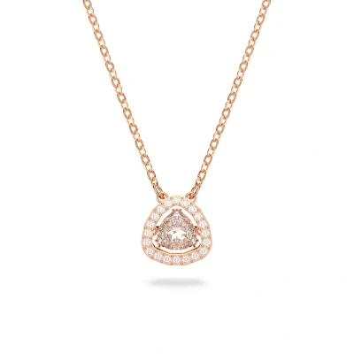 Afbeelding van Swarovski 5640292 Ketting Millenia Trilliant rosekleurig wit 38 45 cm