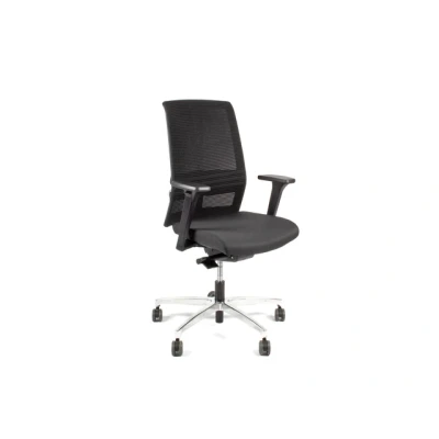Afbeelding van Linea Omnia 01 Bureaustoel Ergonomisch EN1335 Multi verstelbaar Zwart