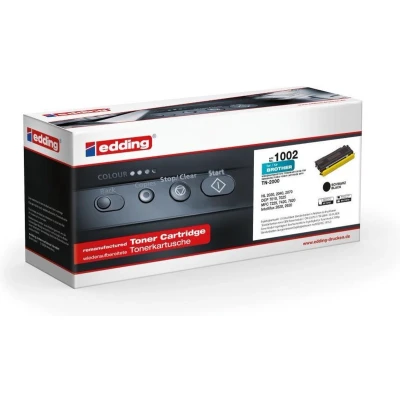 Afbeelding van Edding Toner vervangt Brother TN 2000 Compatibel Zwart 2500 bladzijden EDD 1002 18