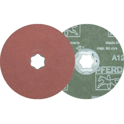 Afbeelding van PFERD 64190012 Combiclick korrel fiberschijf Ø 115 mm A 120 voor universele toepassingen Diameter 115 mm
