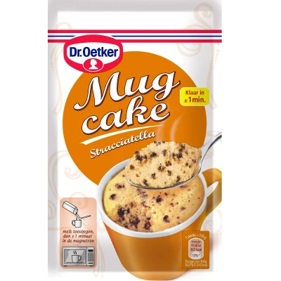Afbeelding van Dr. Oetker Mug Cake Stracciatella 60g
