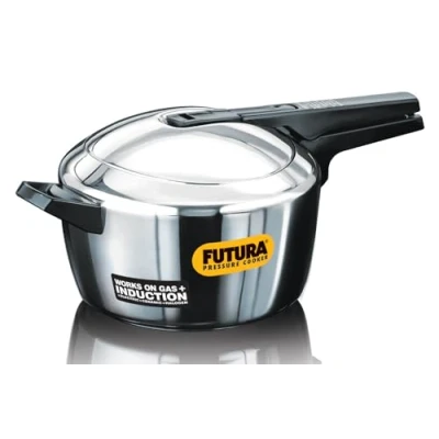 Afbeelding van Futura Snelkookpan, roestvrij staal, 5 1/2 liter, 5,5 zilver