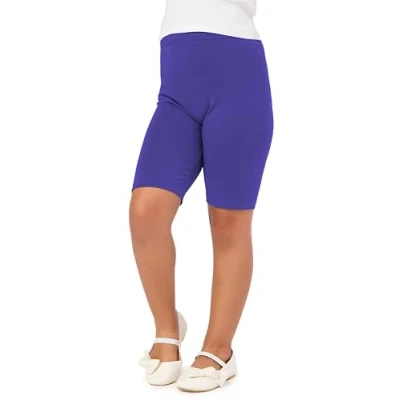 Afbeelding van Merry Style MS MS10 132 LE Meisjes Leggings Sport Vrijetijdsbroek Kort Viscose Sporbroek Yogabroek Kobalt 134