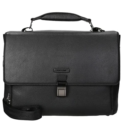 Afbeelding van Piquadro Modus 40 CM Laptopfach Aktetas, Maat: One Size, Black