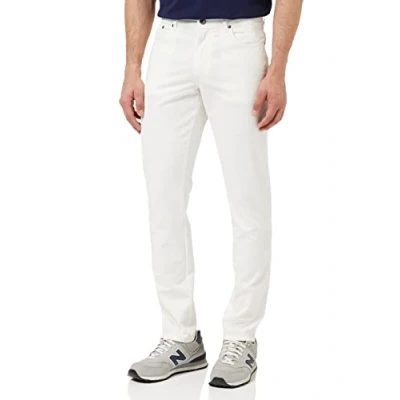 Afbeelding van Hackett London Heren Core Trinity Pants, Ecru, 32W/34L