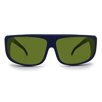 Afbeelding van FREEMASCOT OD 8+ 190nm 450nm / 800nm 1100nm golflengte professionele laserveiligheidsbril voor 405nm, 450nm, 980nm, 1064nm laser (Fit over Frame 5)
