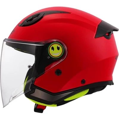 Afbeelding van LS2 Helm Funny II Solid OF622 rood maat L