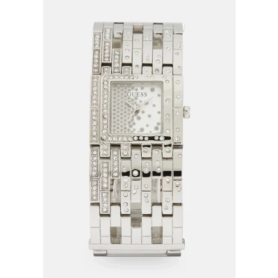 Afbeelding van Guess Dames Horloge GW0441L1 Staal Vierkant met Zirkonia