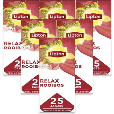 Afbeelding van Lipton Rooibos 6x25stuks