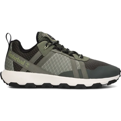 Afbeelding van Timberland Winsor Trail Sneakers laag, Heren, Maat: 46, Dark green mesh Textiel