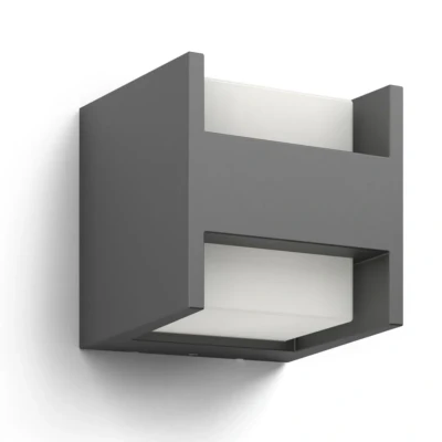 Afbeelding van Arbour buitenwandlamp warmwit licht smal Philips