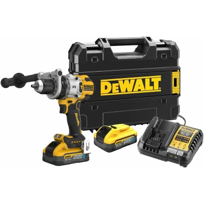 Afbeelding van DeWalt DCD1007H2T Accu klopboormachine koolborstelloos 18v 5.0Ah Powerstack in T stak QW