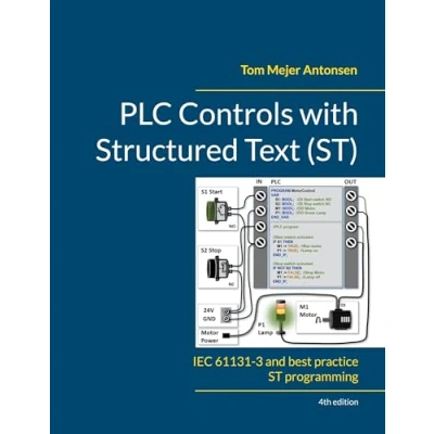 Afbeelding van PLC Controls with Structured Text (ST), V4: IEC 61131 3 and best practice ST programming