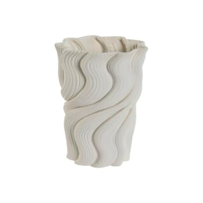 Afbeelding van Vaas Home ESPRIT Wit Keramiek Modern 14 x 19 cm
