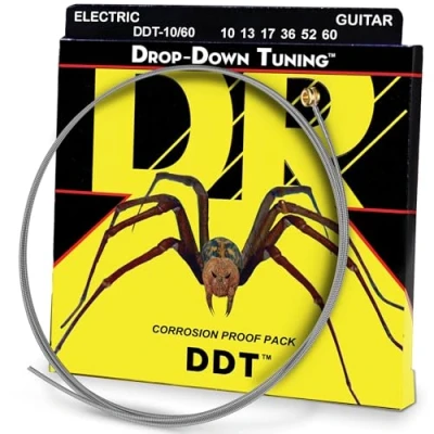 Afbeelding van DR Strings DDT 10/60 Drop Down Tuning 10 60 set snaren voor elektrische gitaar