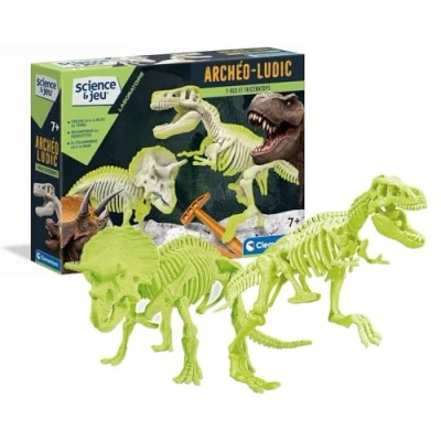 Afbeelding van Clementoni a1503085 Spel Wetenschappelijke Trex Triceratops