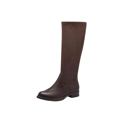Afbeelding van Tamaris Laarzen, Dames, Maat: 36, Chestnut Schoenen