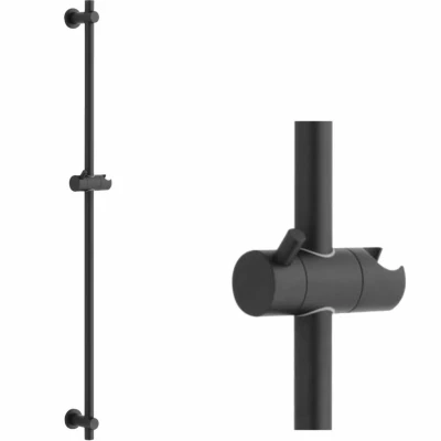 Afbeelding van Best Design Nero doucheglijstang Garda 90 cm mat zwart