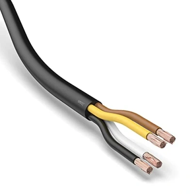 Afbeelding van AUPROTEC FLRYY Autokabel, 4 x 1,5 mm², 10 m, rond, ronde kabel, voertuigkabel/voertuigkabel, verschillende toepassingen, polige kabel geschikt voor aanhangers