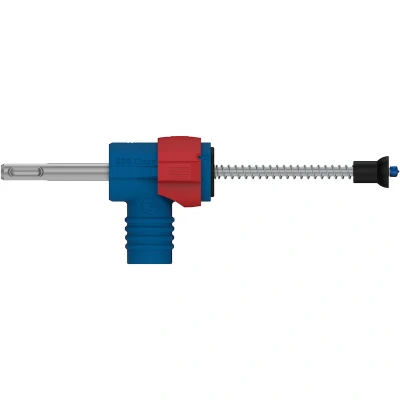 Afbeelding van Bosch Blauw SDS CLEAN plus 8X boor 6 x 100 225 mm (SET van en connector) 2608901755