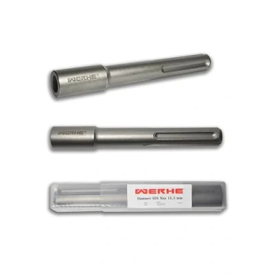 Afbeelding van WERHE ® 13.5x34x162 Professionele Grondspijker Hamer Piketpaalschaar SDS Max