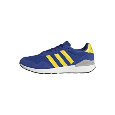 Afbeelding van adidas Heren RUN 60s 4.0 SHOES, semi lucid blue/yellow/grey two, 40 2/3 EU