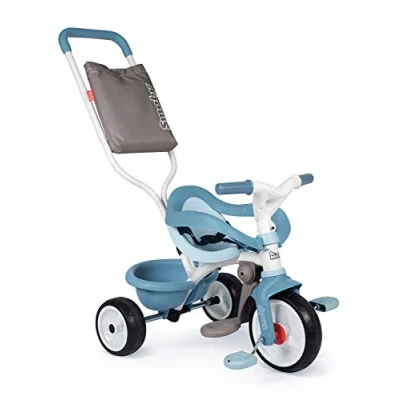 Afbeelding van Smoby Babydriewieler Be Move Comfort 3 in 1 blauw