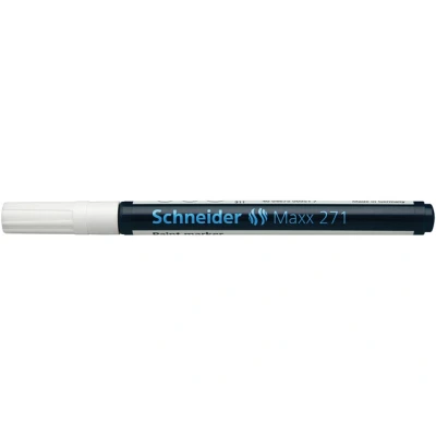 Afbeelding van Schneider Schreibgeräte 271 127149 Lakmarker Wit 1 mm, 2 mm