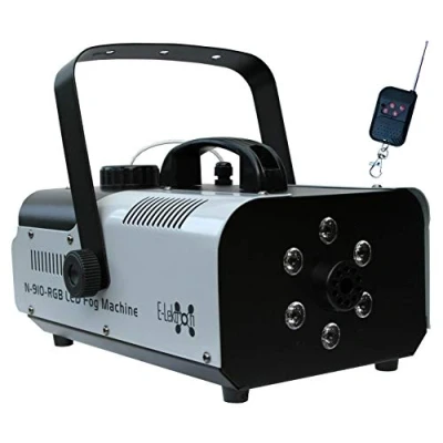 Afbeelding van E Lektron N 910 RGB rookmachine 900 W met ledverlichting en draadloze afstandsbediening