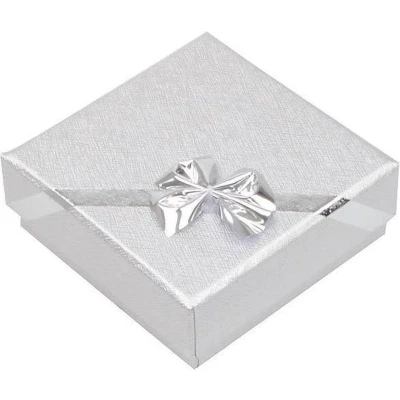 Afbeelding van Luxe Sieradendoosje Zilver Hanger Broche Speld Oorring Sieraden Doosje Zilverkleurig Juwelendoosje