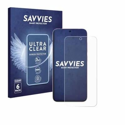 Afbeelding van Savvies Screenprotector voor Vivo X200 Pro mini Folie Beschermfolie transparant (6 Stuks)