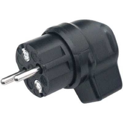 Afbeelding van Kalthoff 341 Rubber stekker met randaarde haaks