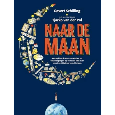 Afbeelding van Naar de maan (Hardback)